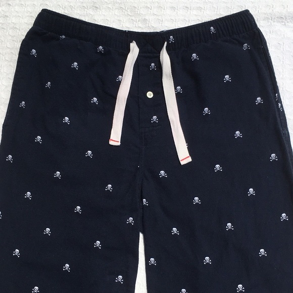 J. Crew Other - NAVY LOUNGEWEAR J. CREW MENS SKULL & CROSSBONES